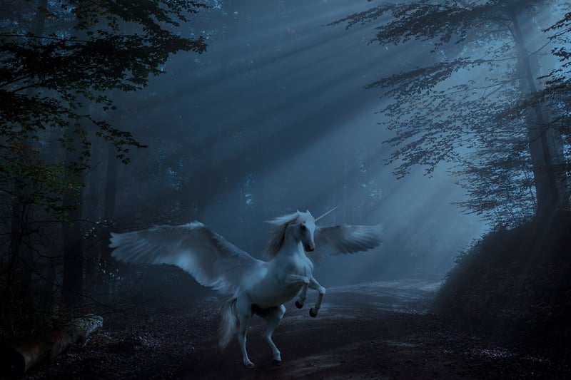 Unicorn Statue